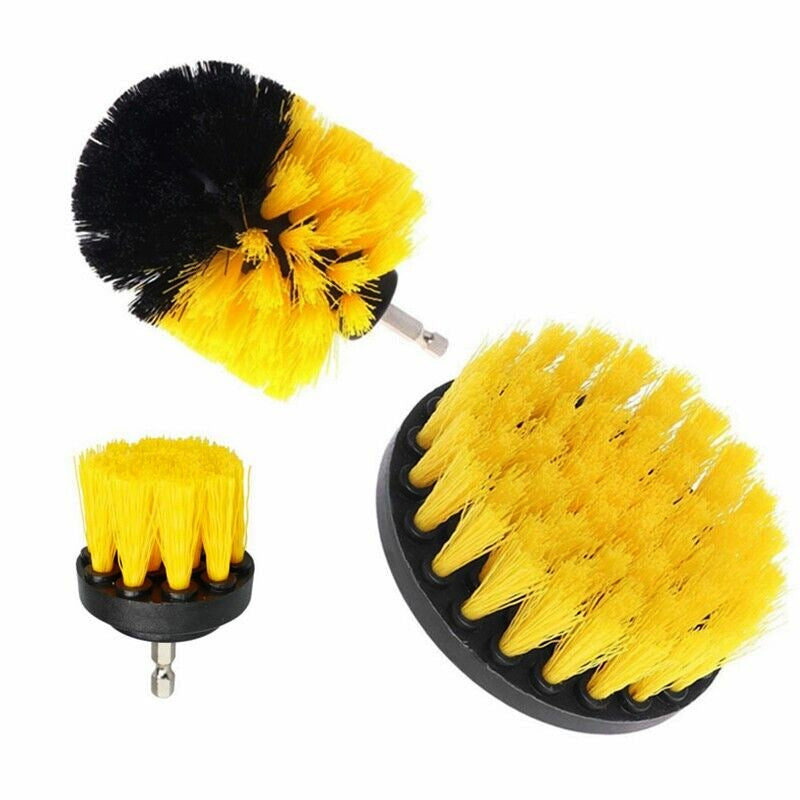 27PCS Drill Brush Attachments Car Detailing Brush Kit for Auto Exterior Interior_2