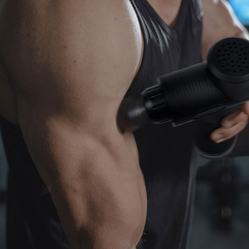 LCD Display Deep Muscle Handheld Massage Gun in AU Plug - The Grand Bazaar of Australia