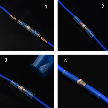 Waterproof Terminals Solder Seal Sleeve Heat Shrink Butt Wire Connectors_9