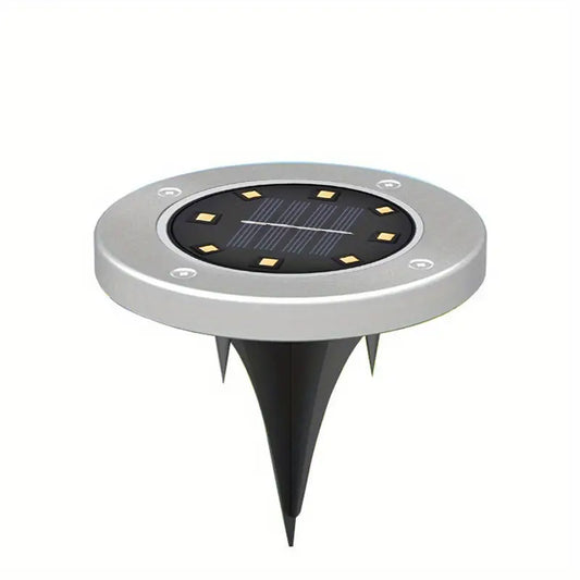 8-LEDS Waterproof Solar Ground Garden Lights - The Grand Bazaar of Australia