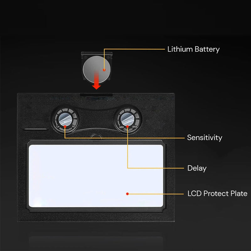 Auto Darkening Welding Helmet Welder’s Protective Mask_14