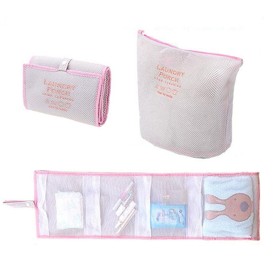 Portable Reusable Bath Hanging Mesh Bag Organizer for Toiletry Storage - The Grand Bazaar of Australia