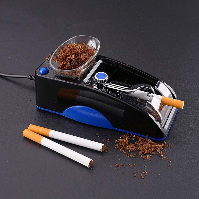 Electric Automatic Cigarette Rolling Machine - Blue - The Grand Bazaar of Australia