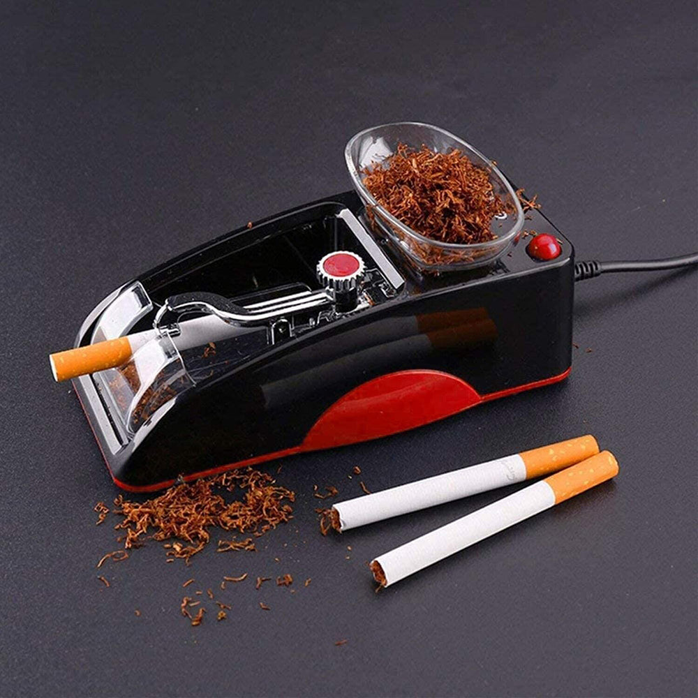 Electric Automatic Cigarette Rolling Machine - Red - The Grand Bazaar of Australia