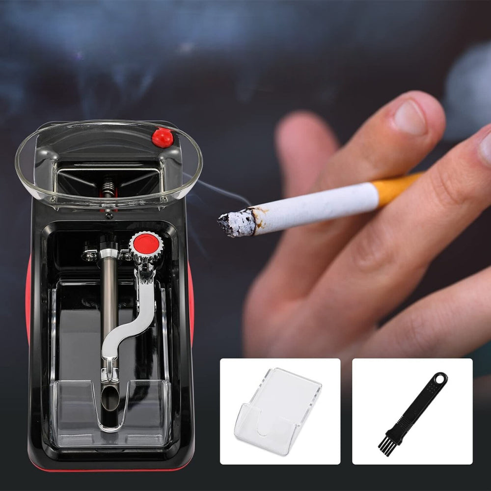 Electric Automatic Cigarette Rolling Machine - Red - The Grand Bazaar of Australia