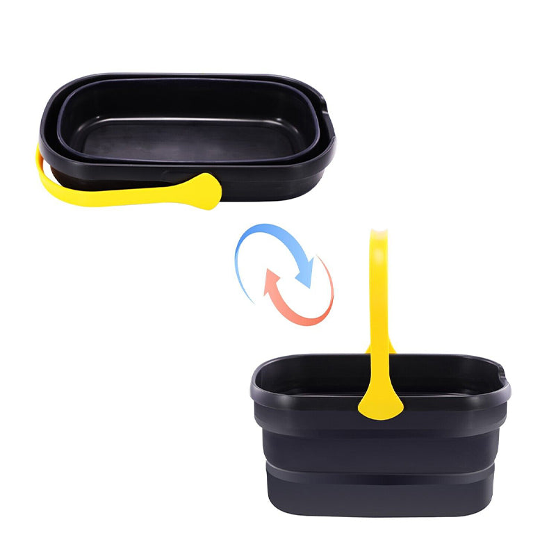 Collapsible Plastic Mop Washing Bucket Fit Sponge Mop Flat Mop Cotton Mop - The Grand Bazaar of Australia