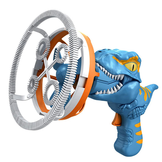 Electric Dinosaur Bubble Blower Machine For Kids_0