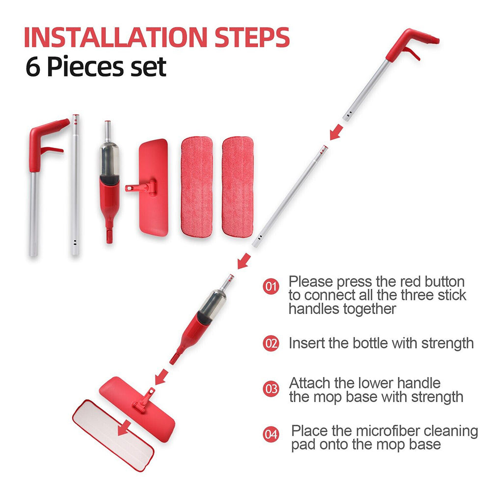 Microfiber Spray Mop for Wood Floor Cleaning - The Grand Bazaar of Australia
