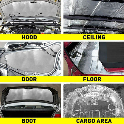 Heat Sound Deadening Insulation Mat Deadener Pad Car Auto Shield Cover - Available in 3 Sizes - The Grand Bazaar of Australia