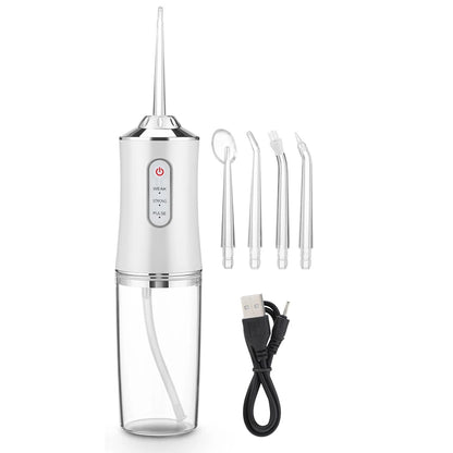 Oral Irrigator Portable Dental Water Flosser - USB Rechargeable - The Grand Bazaar of Australia