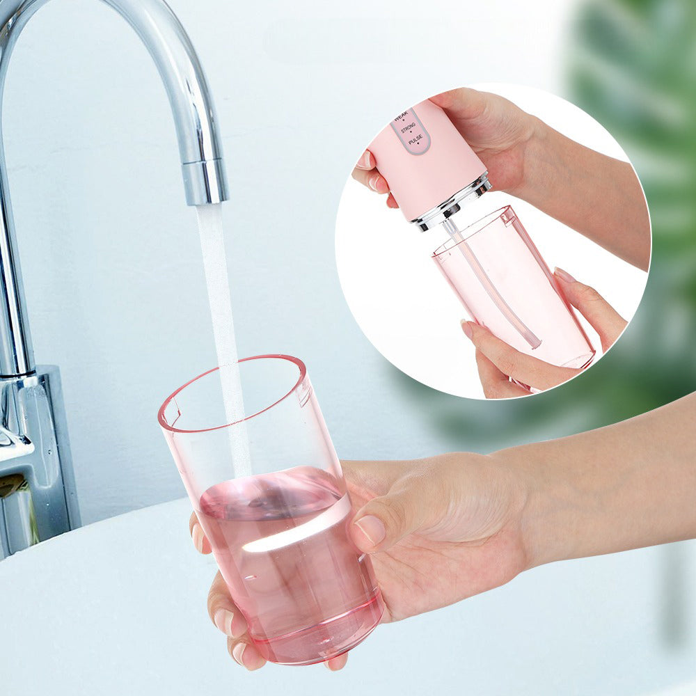 Oral Irrigator Portable Dental Water Flosser - USB Rechargeable - The Grand Bazaar of Australia