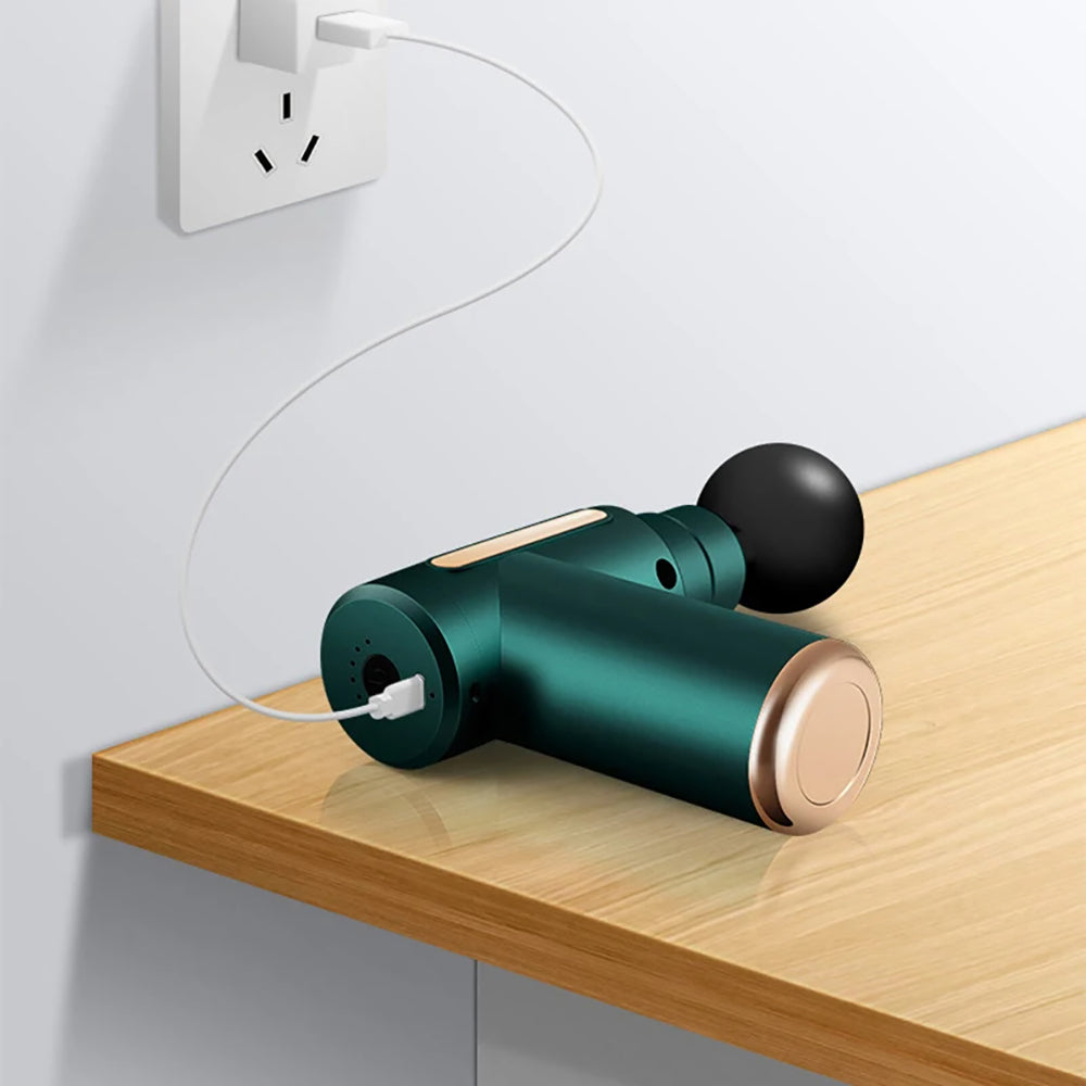 Wireless 6-Speed Deep Tissue Massage Gun - USB Rechargeable - The Grand Bazaar of Australia