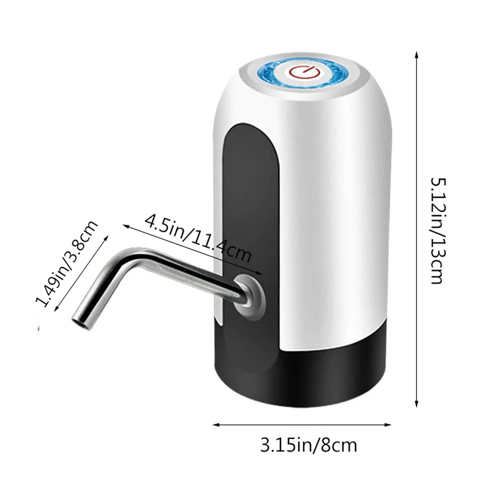 Electric Water Dispenser Pump for 5 Gallon Bottles - USB Rechargeable - The Grand Bazaar of Australia
