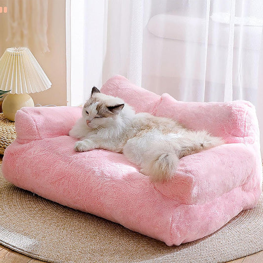 Luxurious Plush Sofa Bed for Cats and Small Dogs - The Grand Bazaar of Australia