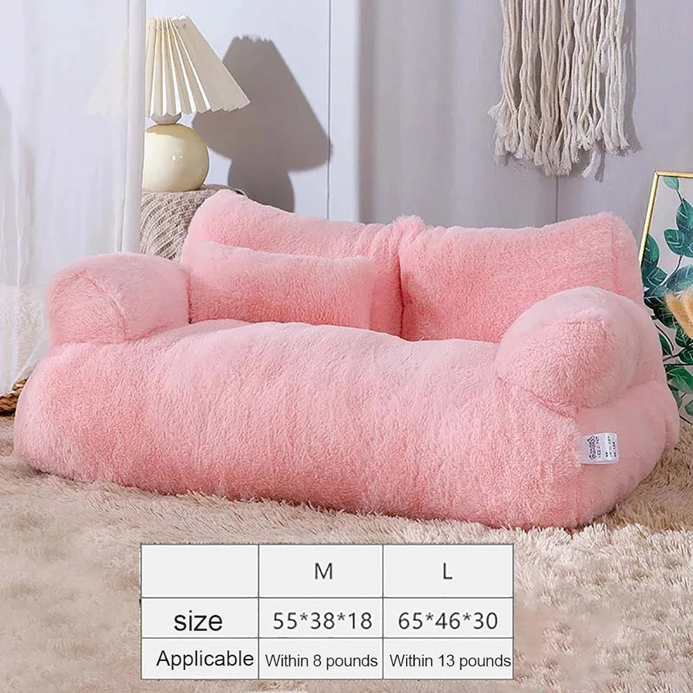Luxurious Plush Sofa Bed for Cats and Small Dogs - The Grand Bazaar of Australia