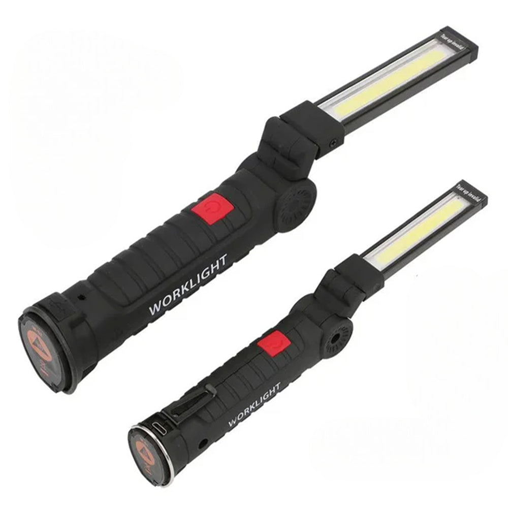 Hangable Versatile Rechargeable COB LED Work Light with Magnetic Base - The Grand Bazaar of Australia