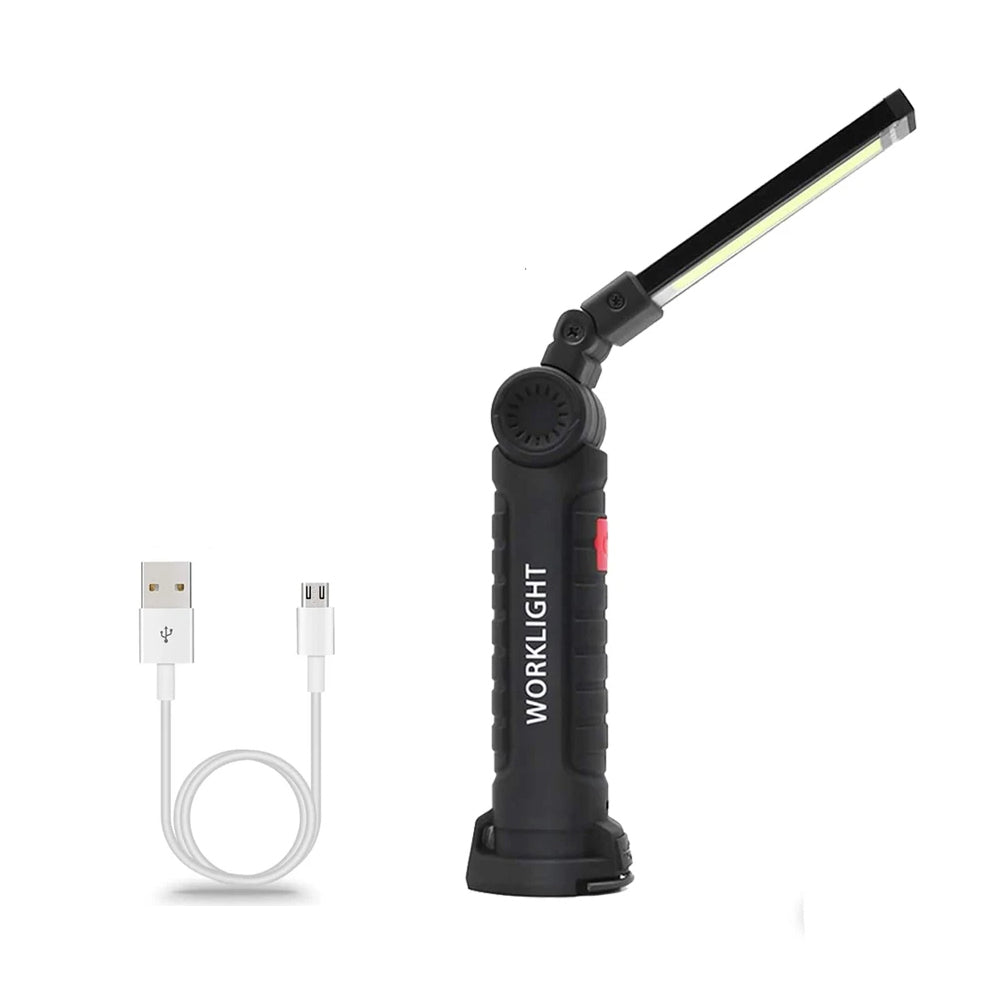 Hangable Versatile Rechargeable COB LED Work Light with Magnetic Base - The Grand Bazaar of Australia