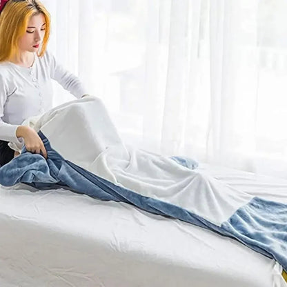 Funny Homewear Shark Onesie Sleeping Bag Winter Warm Blanket - The Grand Bazaar of Australia