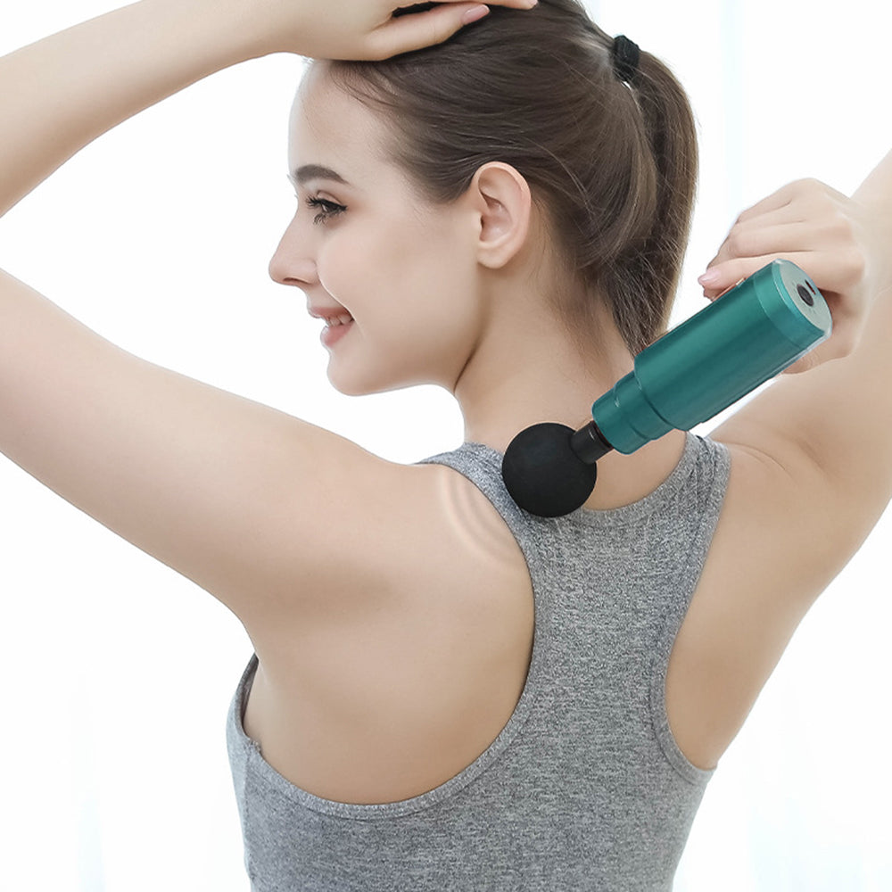 Wireless 6-Speed Deep Tissue Massage Gun - USB Rechargeable - The Grand Bazaar of Australia