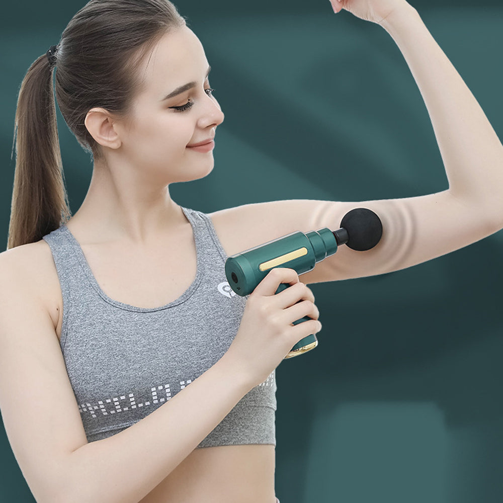 Wireless 6-Speed Deep Tissue Massage Gun - USB Rechargeable - The Grand Bazaar of Australia