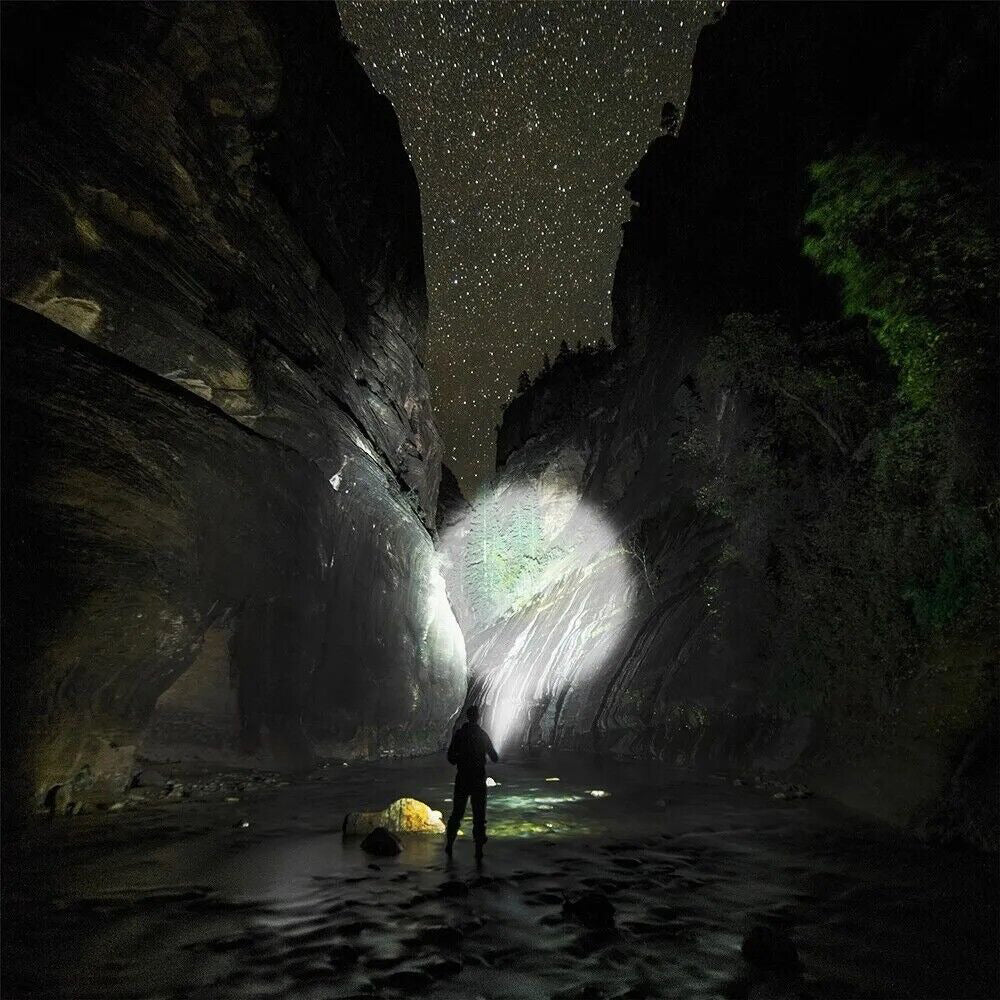 High Power Rechargeable LED Camping Torch - The Grand Bazaar of Australia