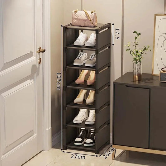 Adjustable Stackable Shoe Organizer Rack for Wall Corner - The Grand Bazaar of Australia