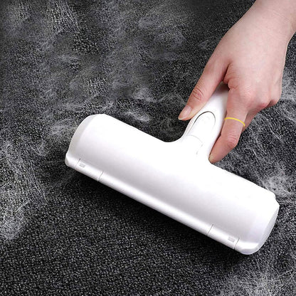One-Handed Lint Removal Pet Hair Remover Roller - Blue - The Grand Bazaar of Australia