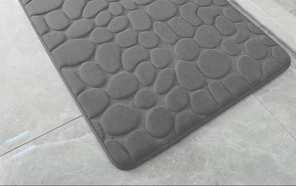 Cobblestone Design Quick Drying 3D Non-Slip Bath Mat - The Grand Bazaar of Australia