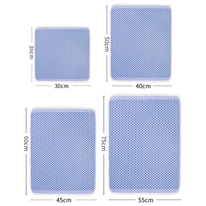 Double Layer Waterproof Cat Litter Mat Non-slip Washable Cat Sand Mat - The Grand Bazaar of Australia