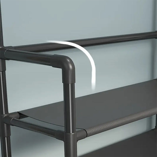 STORFEX 4-Tier 3-in-1 Coat Hanger and Shoe Rack - Organize Your Entryway with Style - The Grand Bazaar of Australia