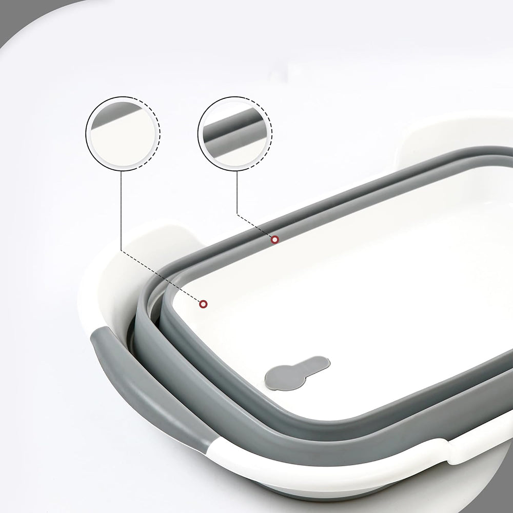 PETSWOL Collapsible Pet Bathtub with Water Drain Plug - The Grand Bazaar of Australia