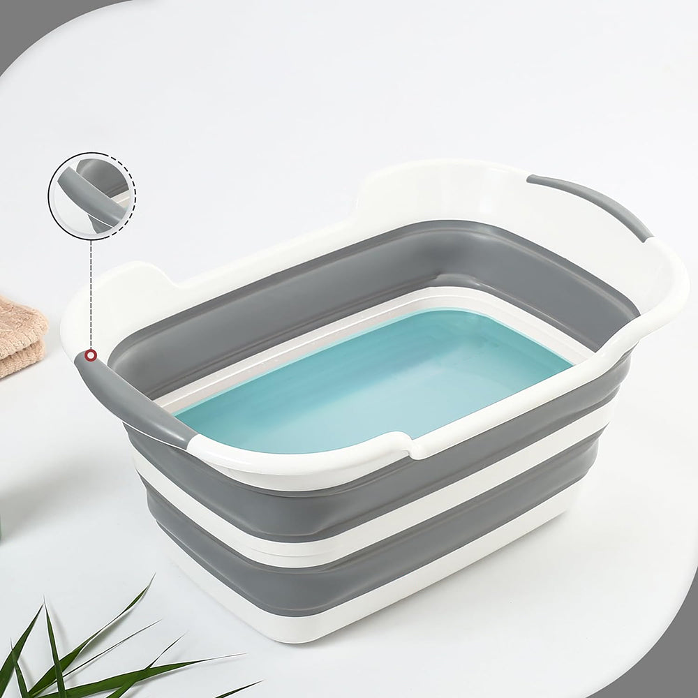 PETSWOL Collapsible Pet Bathtub with Water Drain Plug - The Grand Bazaar of Australia