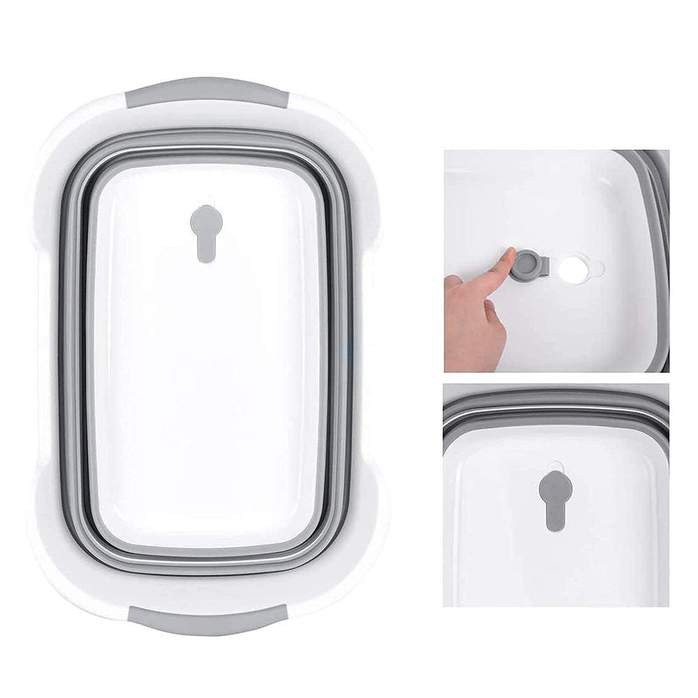 PETSWOL Collapsible Pet Bathtub with Water Drain Plug - The Grand Bazaar of Australia