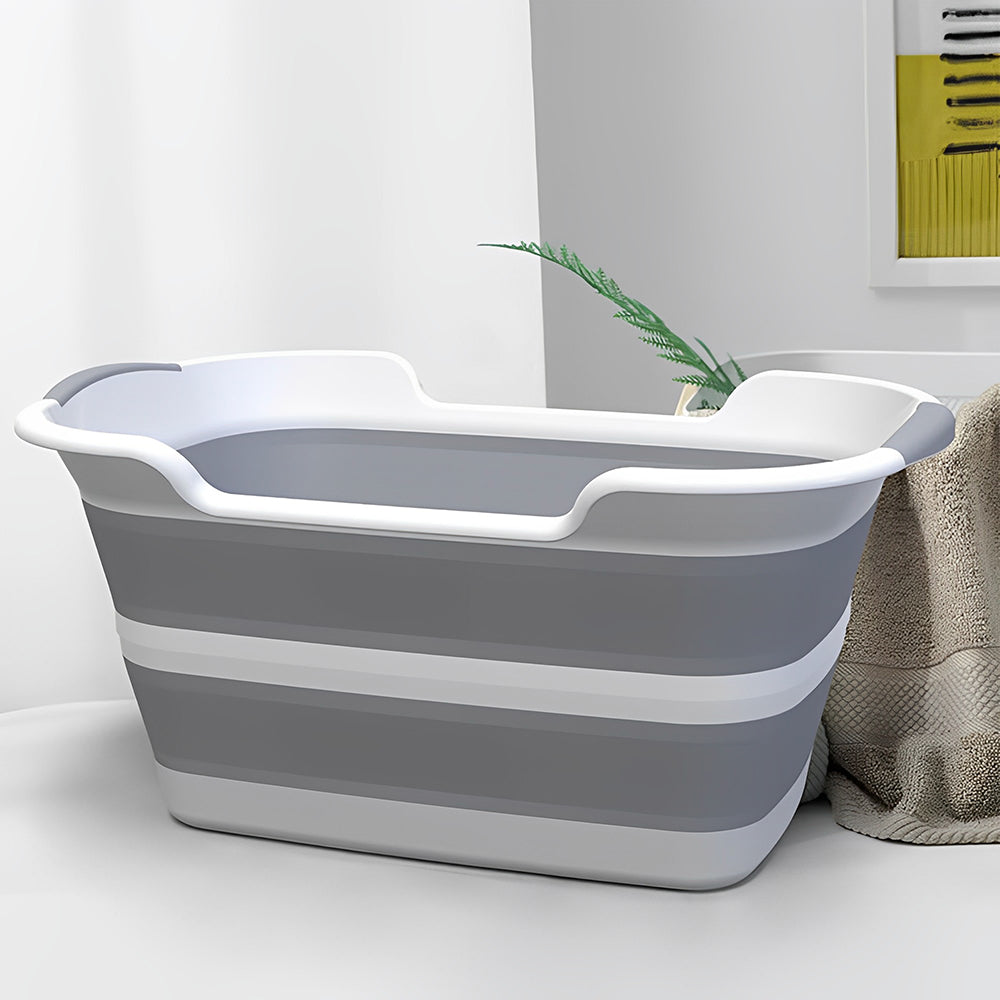 PETSWOL Collapsible Pet Bathtub with Water Drain Plug - The Grand Bazaar of Australia