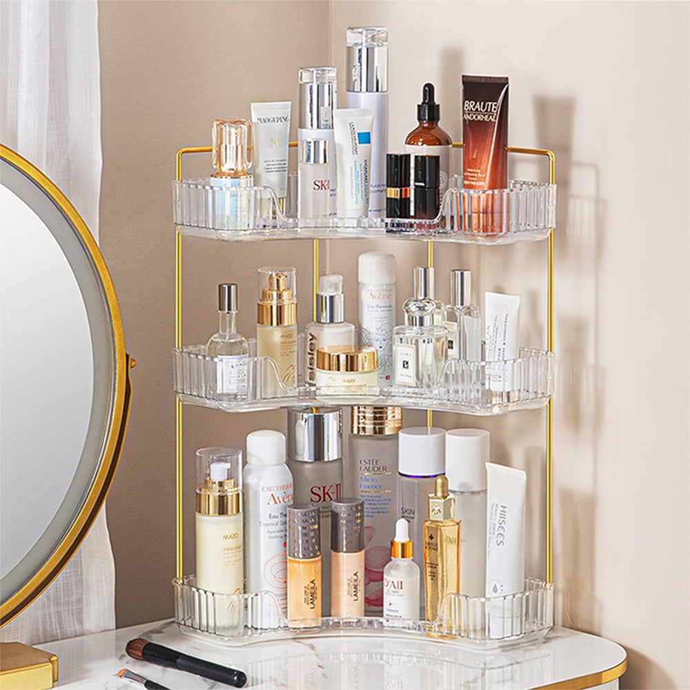 STORFEX 3-Tier Corner Bathroom Counter Organizer - The Grand Bazaar of Australia