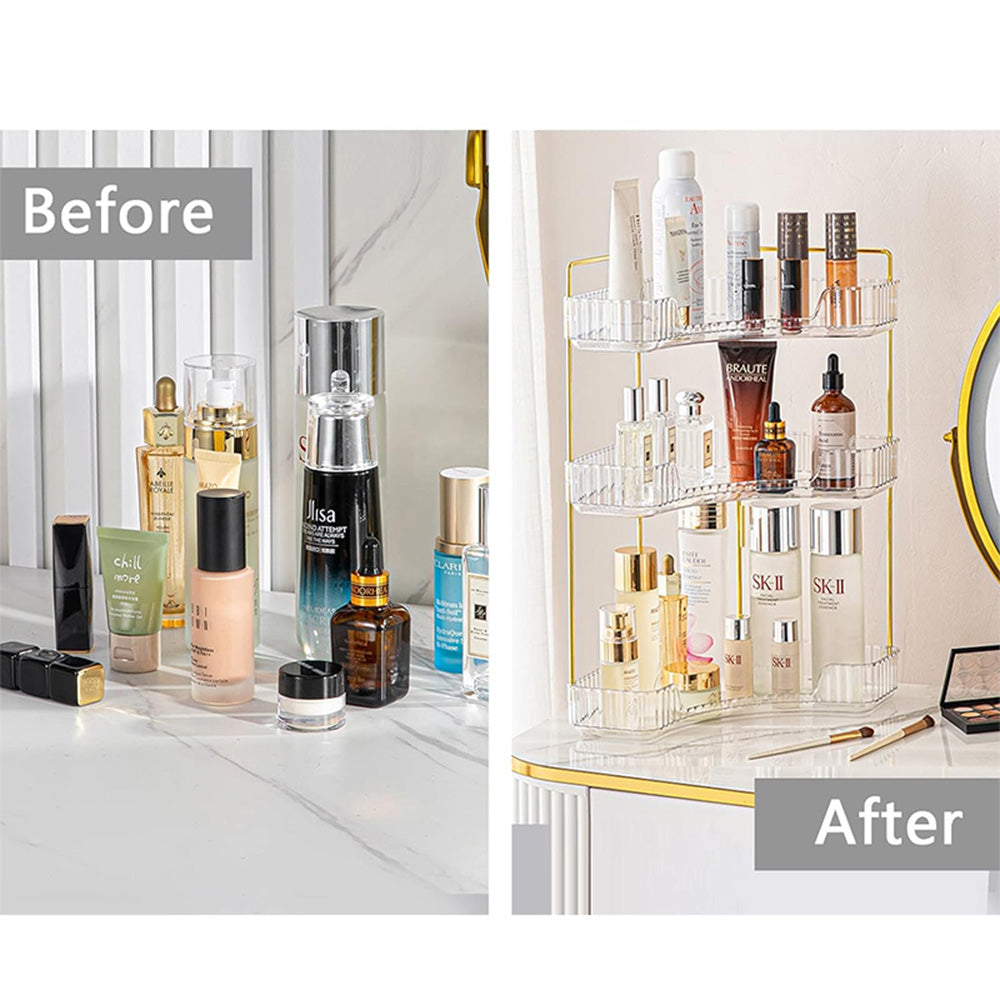 STORFEX 3-Tier Corner Bathroom Counter Organizer - The Grand Bazaar of Australia