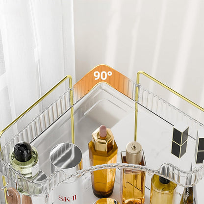 STORFEX 2-Tier Corner Bathroom Counter Organizer - The Grand Bazaar of Australia