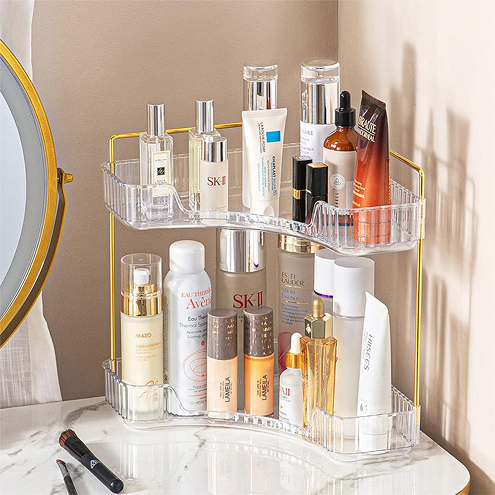 STORFEX 2-Tier Corner Bathroom Counter Organizer - The Grand Bazaar of Australia
