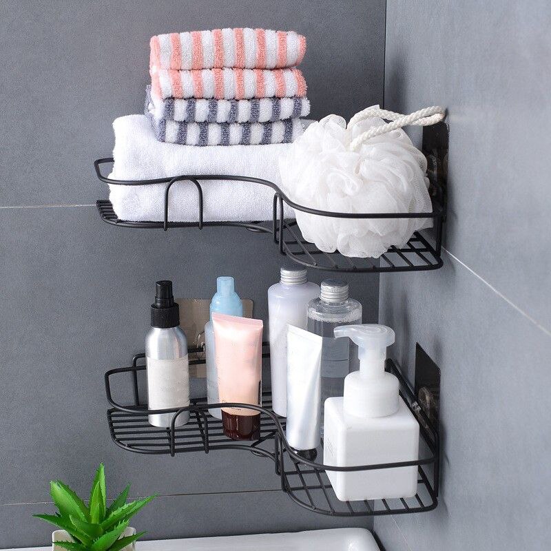Iron Triangle Rack For Kitchen Bathroom Storage Rack - The Grand Bazaar of Australia
