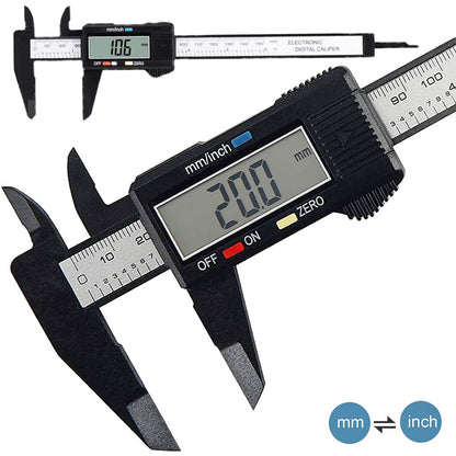 150mm/100mm Carbon Fiber Digital Caliper - The Grand Bazaar of Australia