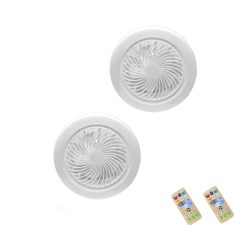Modern Nordic 2-in-1 Ceiling Fan Light with Remote Control - The Grand Bazaar of Australia