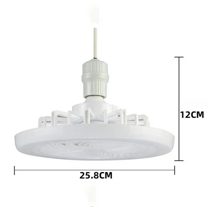 Modern Nordic 2-in-1 Ceiling Fan Light with Remote Control - The Grand Bazaar of Australia