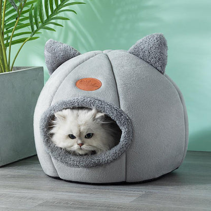 Deep Sleep Comfort In Winter Cat Tent Cozy Cave Nest - The Grand Bazaar of Australia