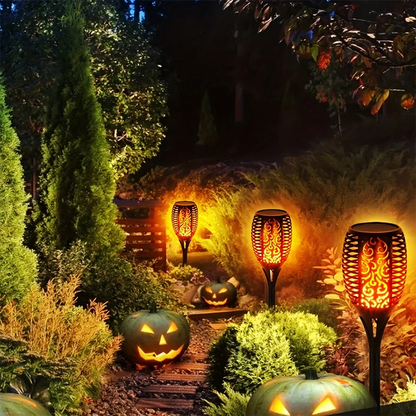 12LED Solar Flame Torch Light - The Grand Bazaar of Australia
