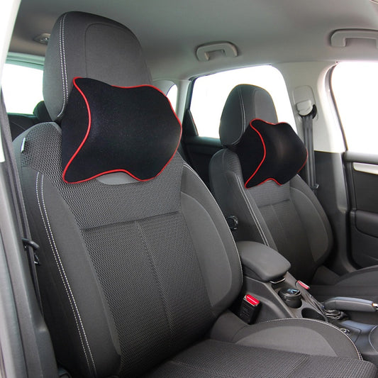 Car Headrest Neck Pillow Memory Foam Breathable Head Support Neck Rest Protector - The Grand Bazaar of Australia