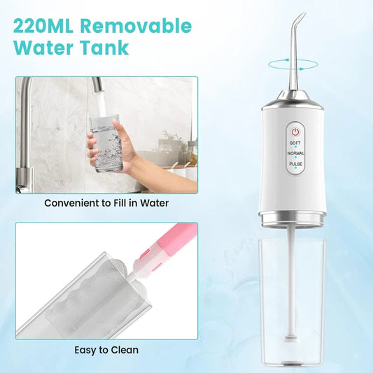 Portable Dental Water Flosser Oral Irrigator - The Grand Bazaar of Australia