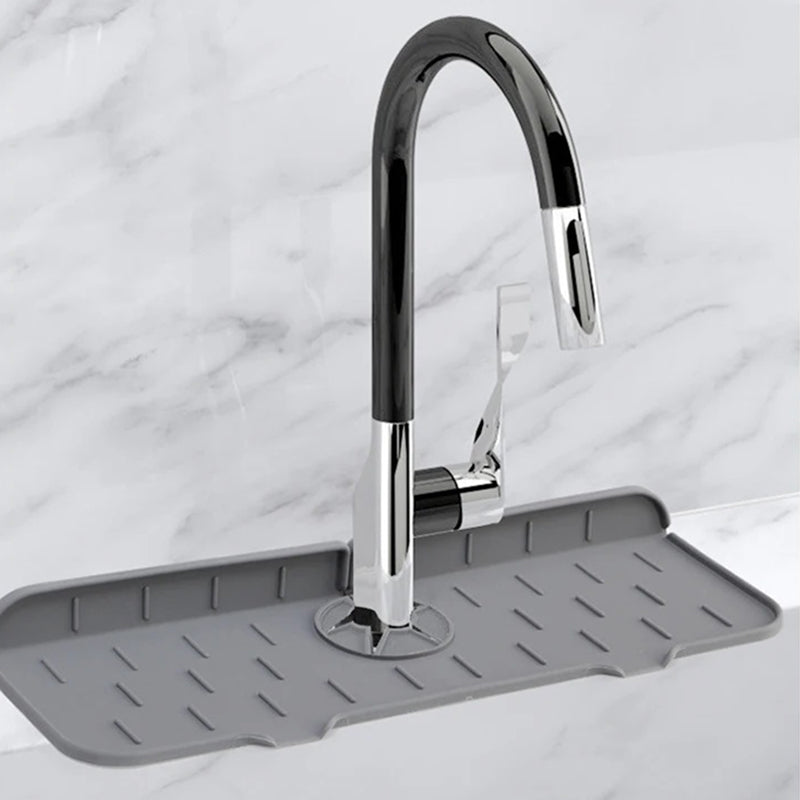 Silicone Faucet Handle Drip Catcher Tray Mat Dish Soap Sponge Holder - The Grand Bazaar of Australia