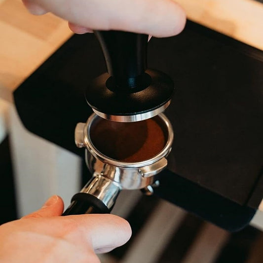 Calibrated Spring Loaded Stainless Steel Espresso Tamper - The Grand Bazaar of Australia