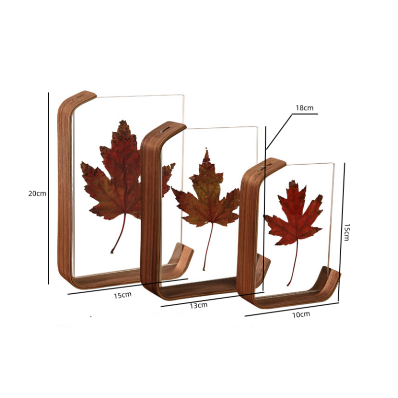 Acrylic Wooden Photo Frame Herbarium Display Frame - The Grand Bazaar of Australia