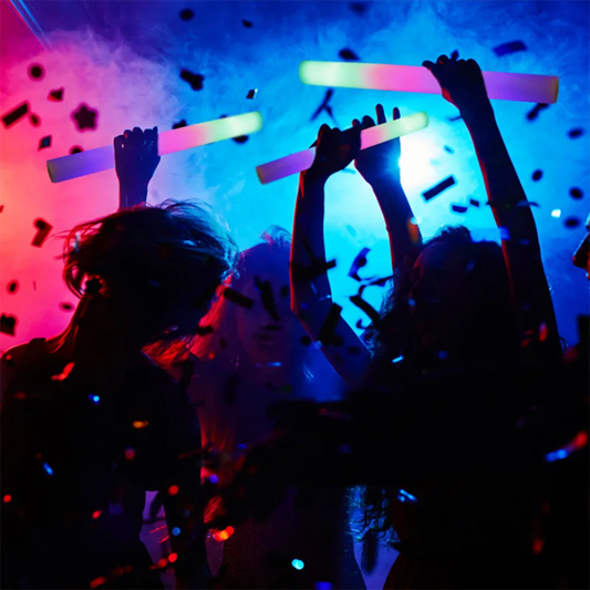 8/10/15/20pcs Colorful LED Glow Foam Sticks - The Grand Bazaar of Australia